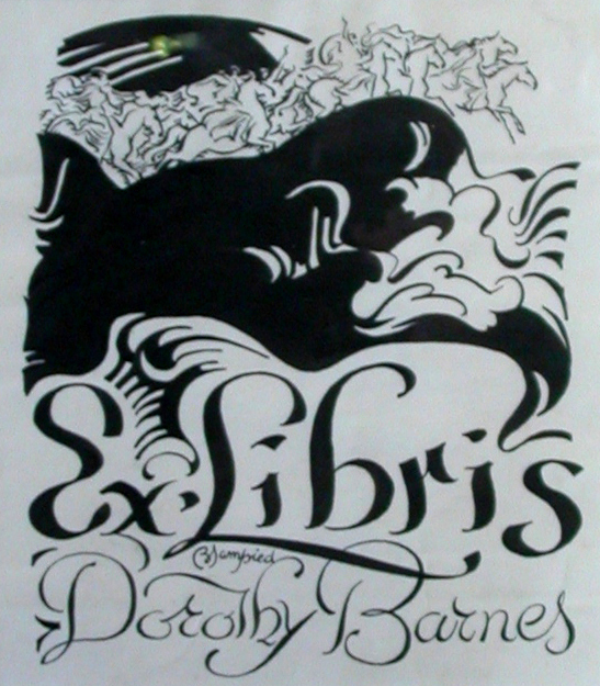 Image of design for bookplate