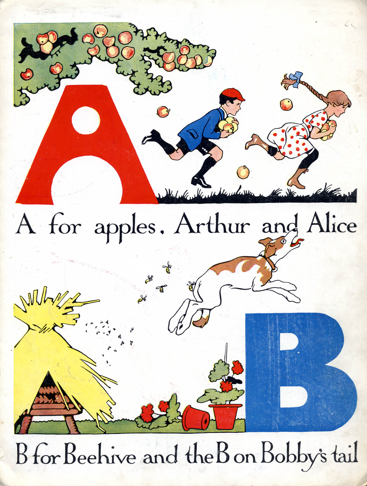 Image of letters A and B