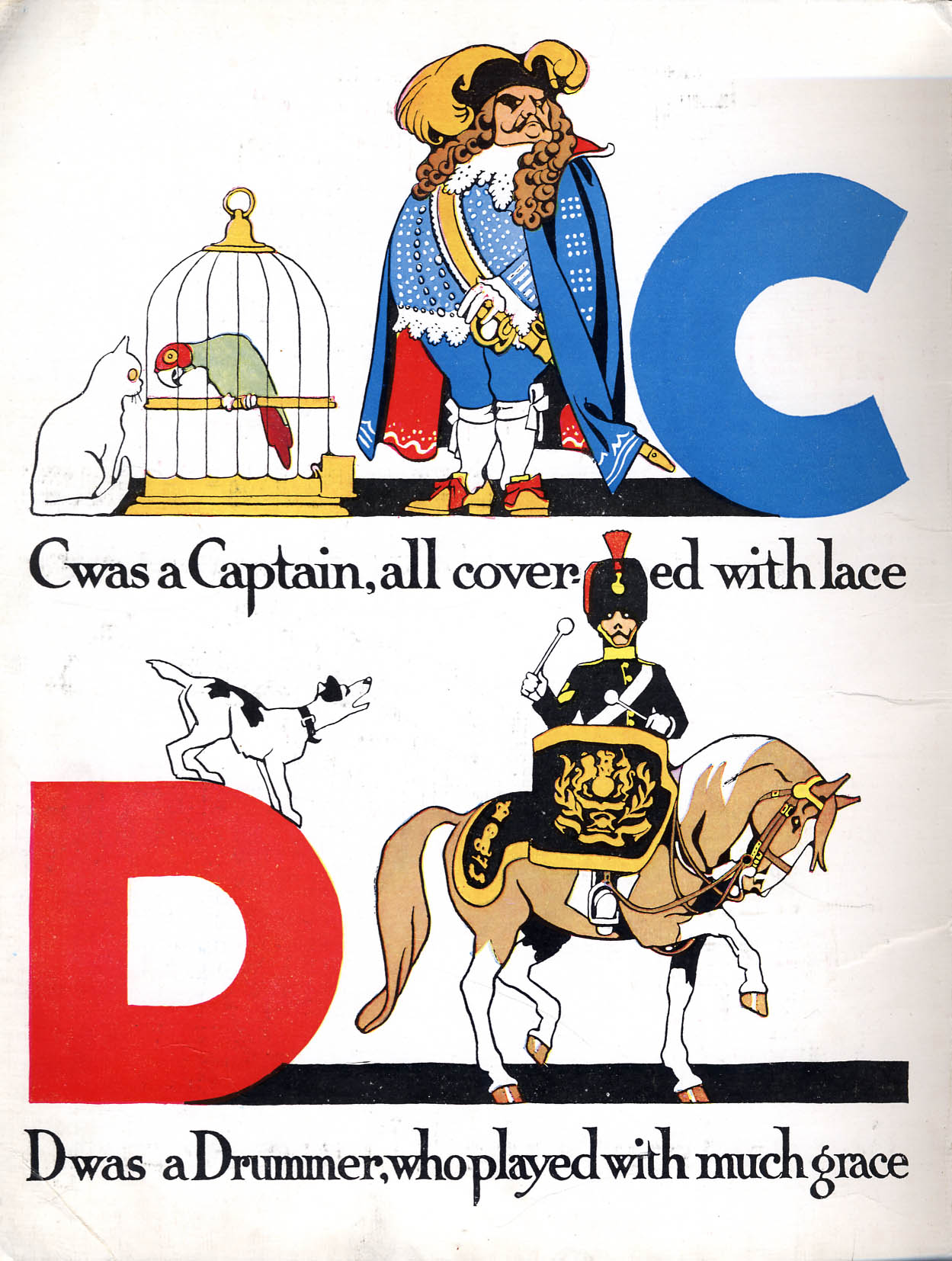 Image of letters C and D