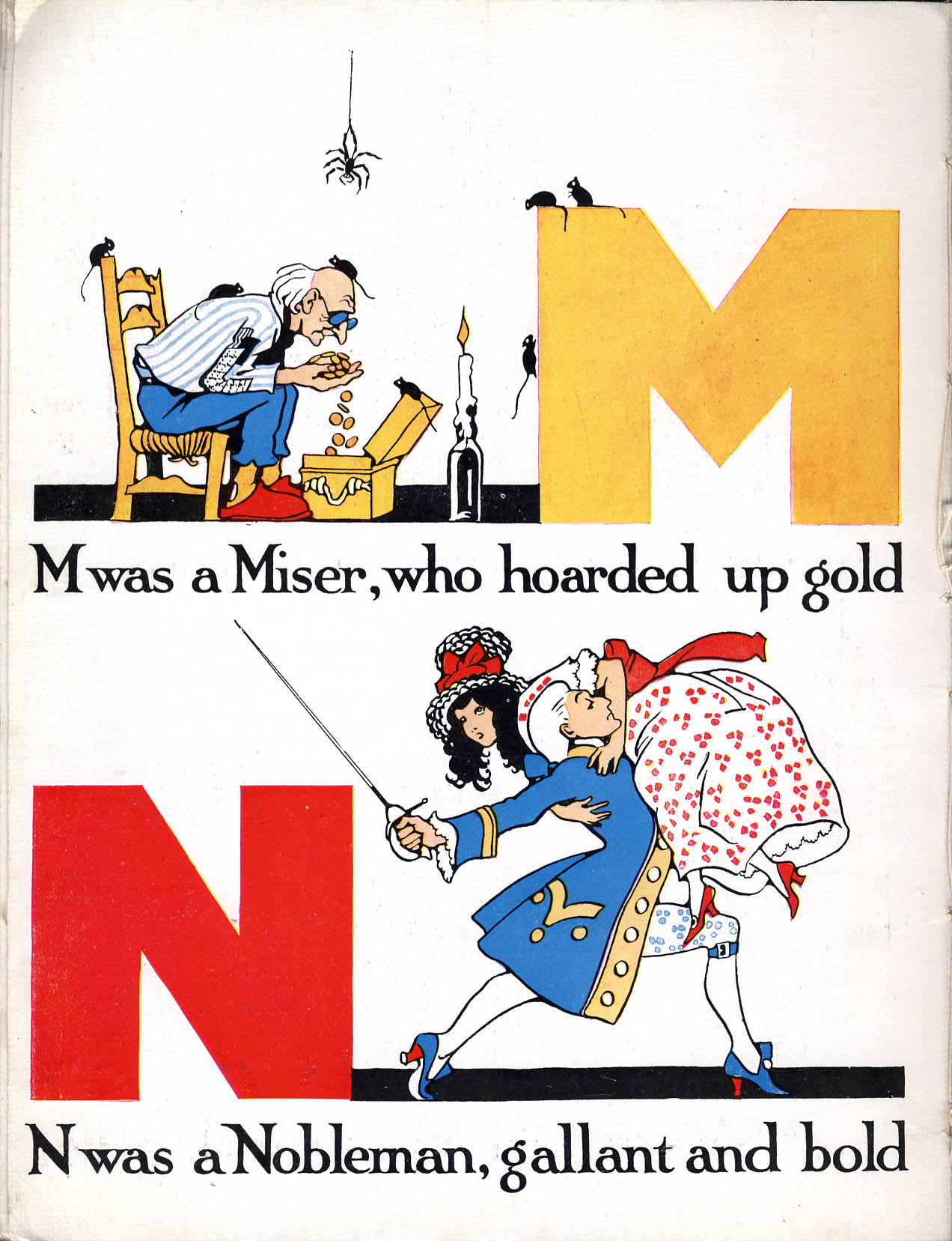 Image of letters M and N