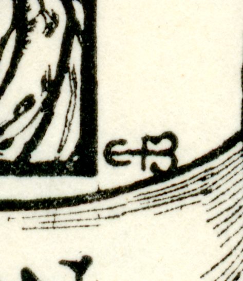 Image of detail of bookplate
