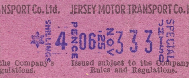 Scan of ticket
