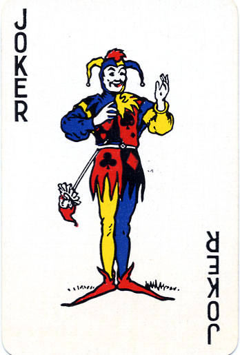 Image of back playing card