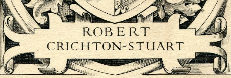 Image of part of bookplate