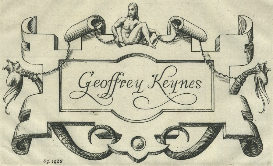 Image of part of bookplate